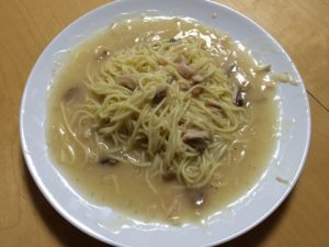 糖質0g麺でつくったパスタ料理