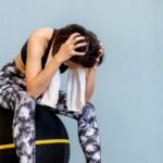 運動で悩む女性