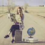 旅する女性