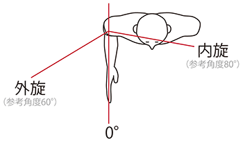 肩の内外旋