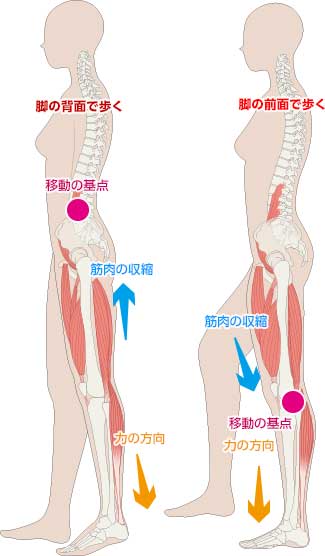 歩き方